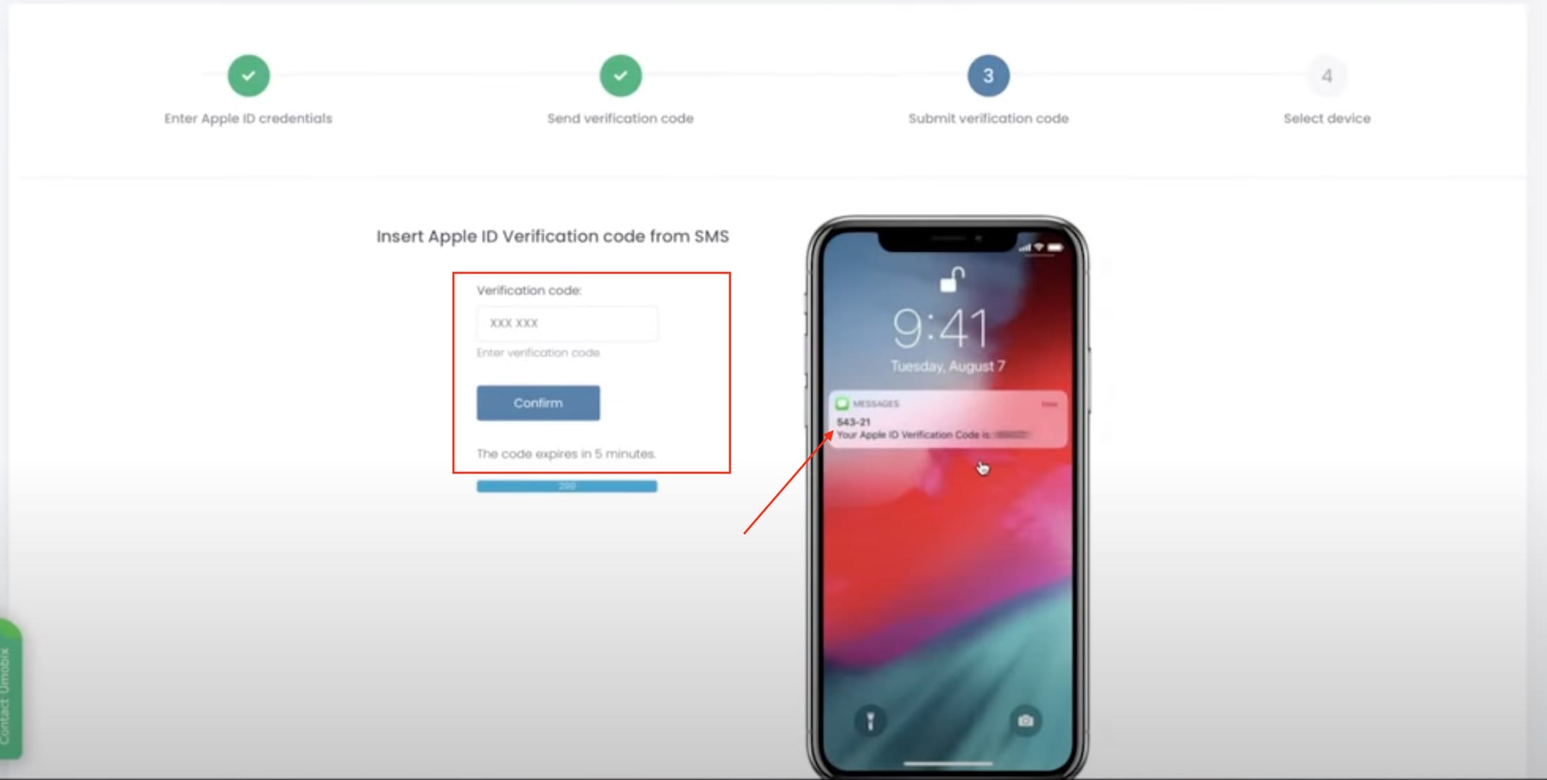 Verifizierungscode