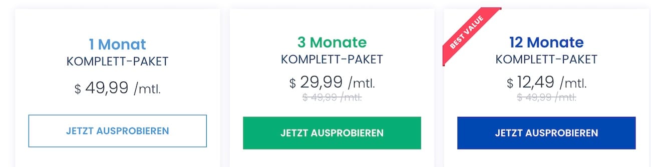 uMobix Preise